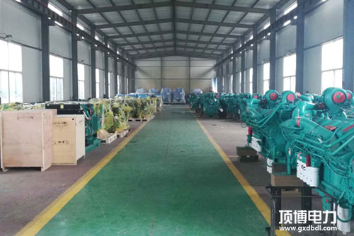 600KW广西顶博发电机组制造